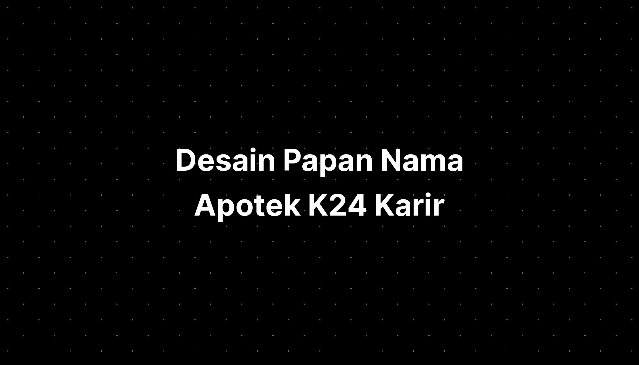 Apotek K24 Karir Homecare24